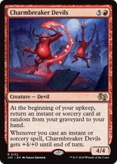 Diabos Quebradores de Encanto / Charmbreaker Devils - Magic: The Gathering - MoxLand
